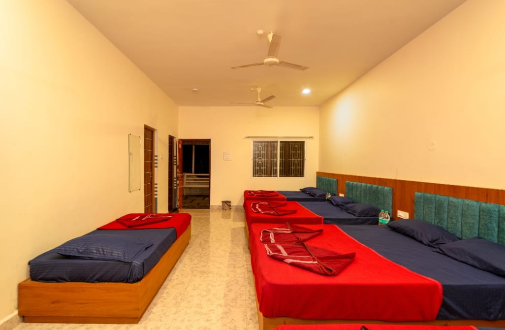 Riverside cottages at Dandeli River Resort
